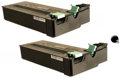 Compatible WorkCentre 4250/ 4260 Toner Cartridge 2-Pack, Black, 25000-page  each, Xerox 106R1409, 106R01409