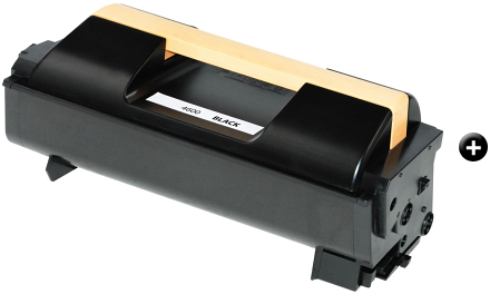 2 Xerox Phaser 4622DT 4622DN Black High Yield Toner Cartridge 106R01535 106R1535 