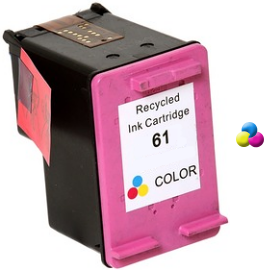 CH562WN B3B08AN 61 Ink Cartridge Tri-color Deskjet 1000 1050 All-in-One 1055 2050 3000 - J310A J610a 3050A - Data Supply