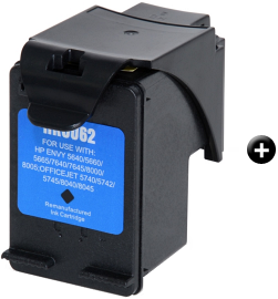 thumbnail image 2 of HP 62 / 62XL Black & Colour Ink Cartridge Refill Kit – For Envy 5644, 5646, 7640 2 of 6