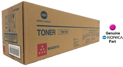 lommeregner Faktura Dømme Konica Minolta A070330 TN-611M Toner Cartridge Magenta bizhub C451 C550  C650 - Sun Data Supply