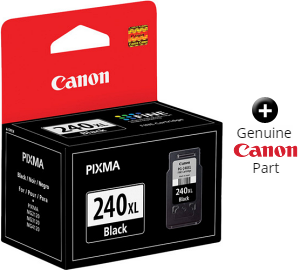 2PK PG-240XL Black Ink for Canon PIXAM MG2120 MG2140 MG222 MG3120 Printers