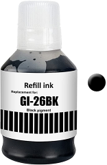 200ml Black Refill Ink Bottle – Compatible With Canon Pixma MX490 Series – Vivid Colors Brand