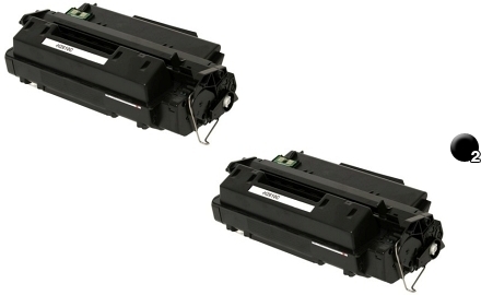 Q2610D Genuine HP Dual Pack Q2610A 10A Black Toner for LaserJet 2300 New 