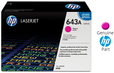 HP Q5953A Toner Cartridge Magenta Color LaserJet 4700 4700dn 4700n 4700ph+ 4700dtn - Sun Data Supply