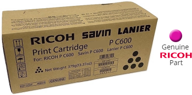 Ricoh 408312 Toner Cartridge Magenta P C600 - Sun Data Supply