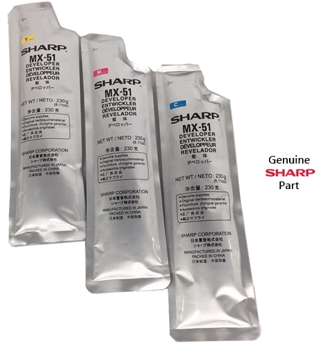 送料無料!! SHAPR MX-51JT-BA MX-51JT-CA MX-51JT-MA MX-51JT-YA 4色セット トナーカートリッジ 純正 : Sharp MX-51NT-BA MX-4110 4111 4140 4141 5110 5111 5140