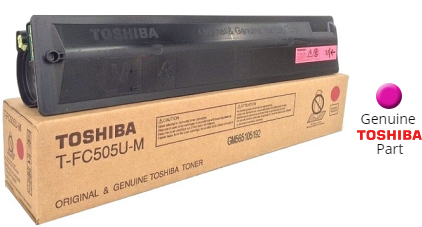 Toshiba TFC505UY T-FC505U-M Toner Cartridge Magenta e-STUDIO